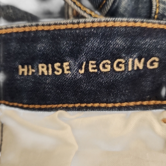 American Eagle Dark Blue NE(X)T Level Stretch Hi-Rise Jegging - Picture 7 of 8